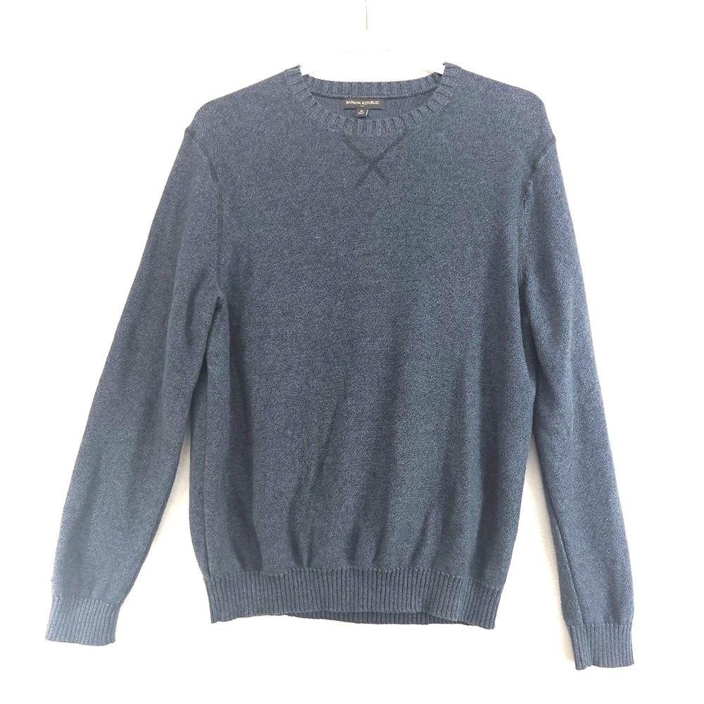 Member's Mark Men's Crew Neck Sweat Shirt (Navy, Medium)